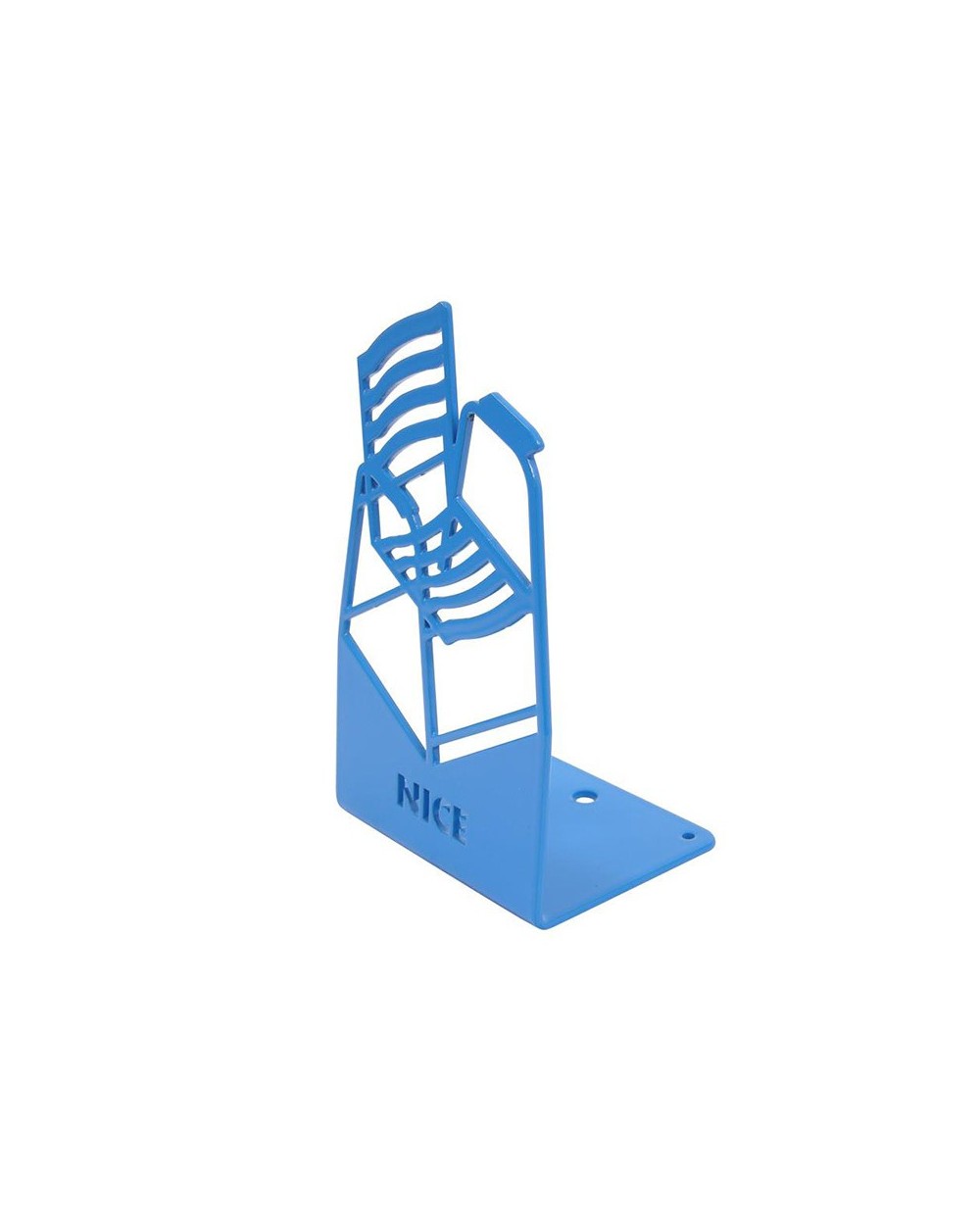 Chaise Bleue - socle plié