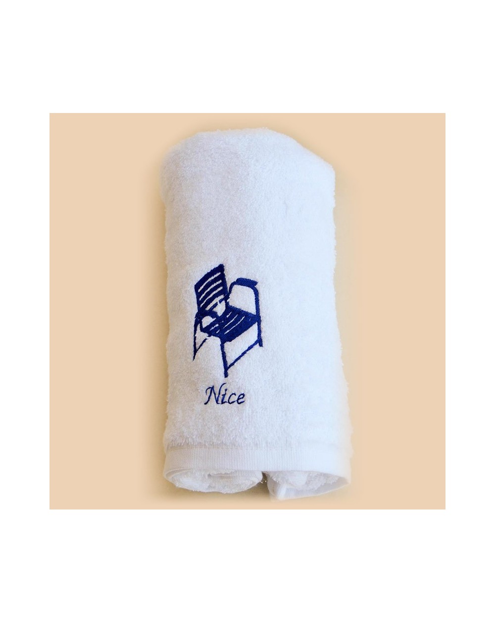 Serviette de Toilette blanche 50 x 100