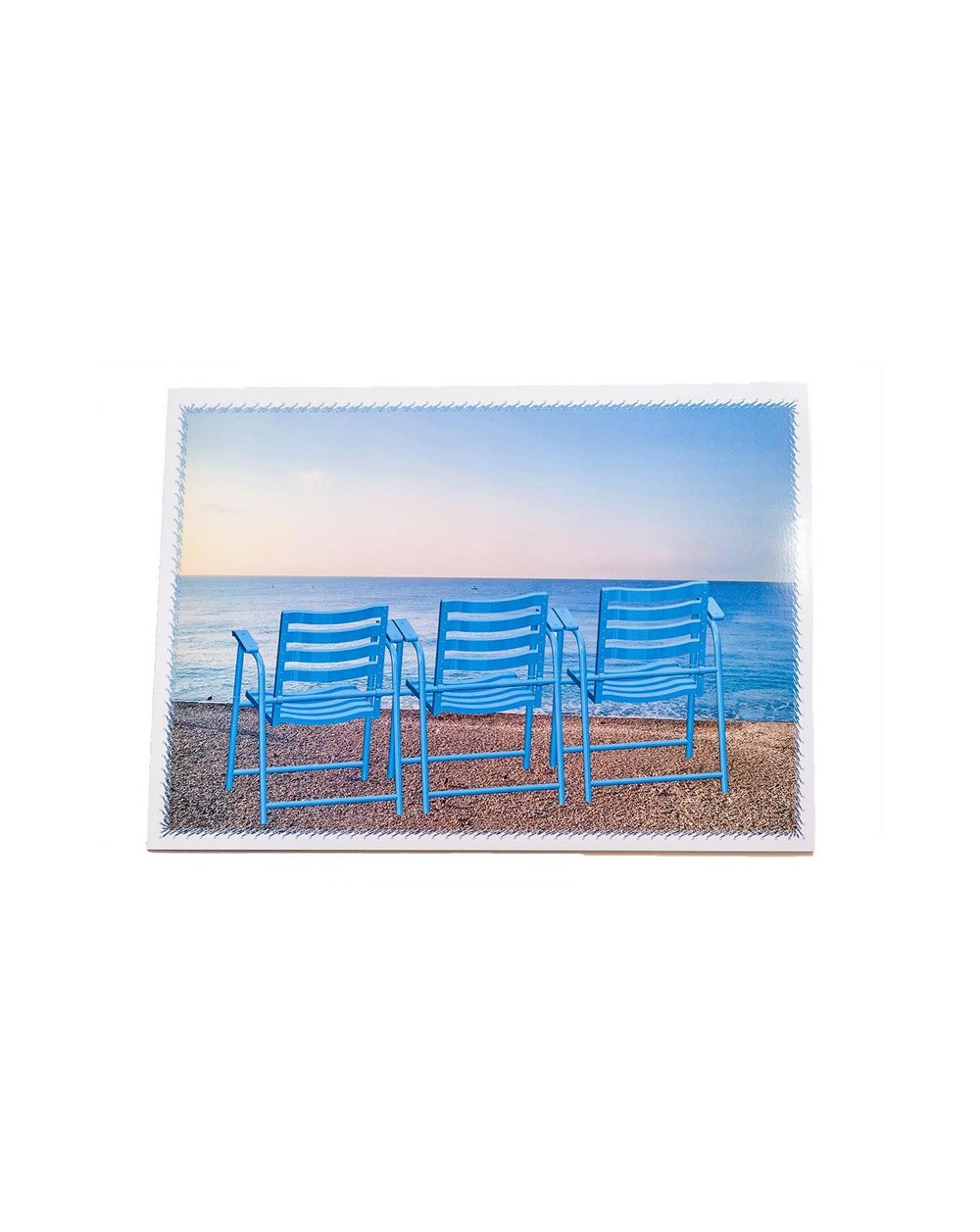Set de table 3 Chaises Bleues Set de table 3 Chaises Bleues