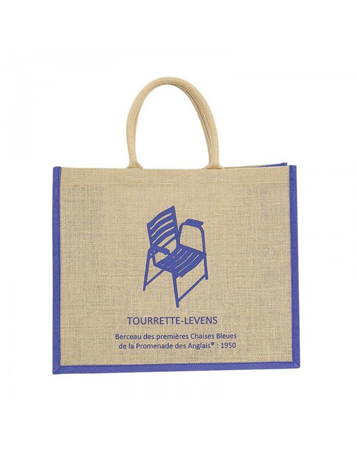 Sac cabas Tourrette en toile de jute