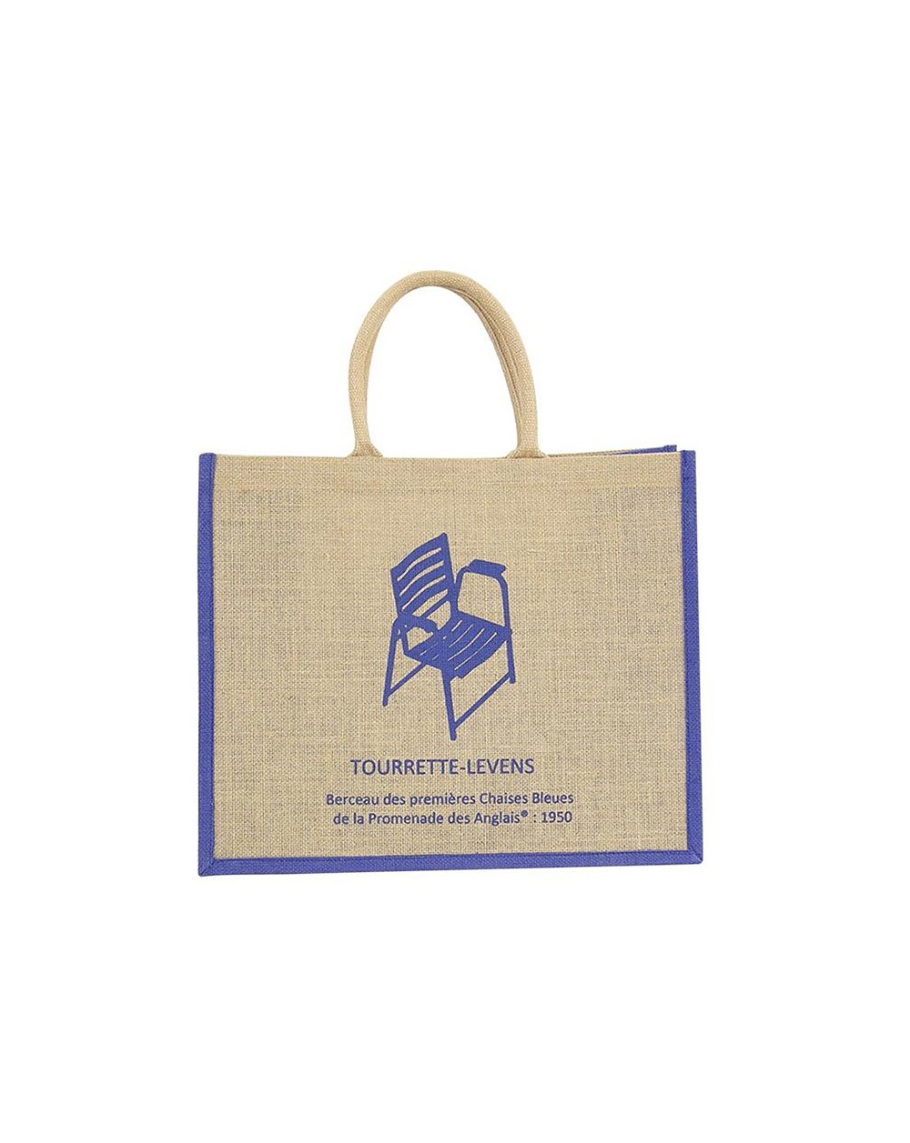 Sac cabas Tourrette en toile de jute