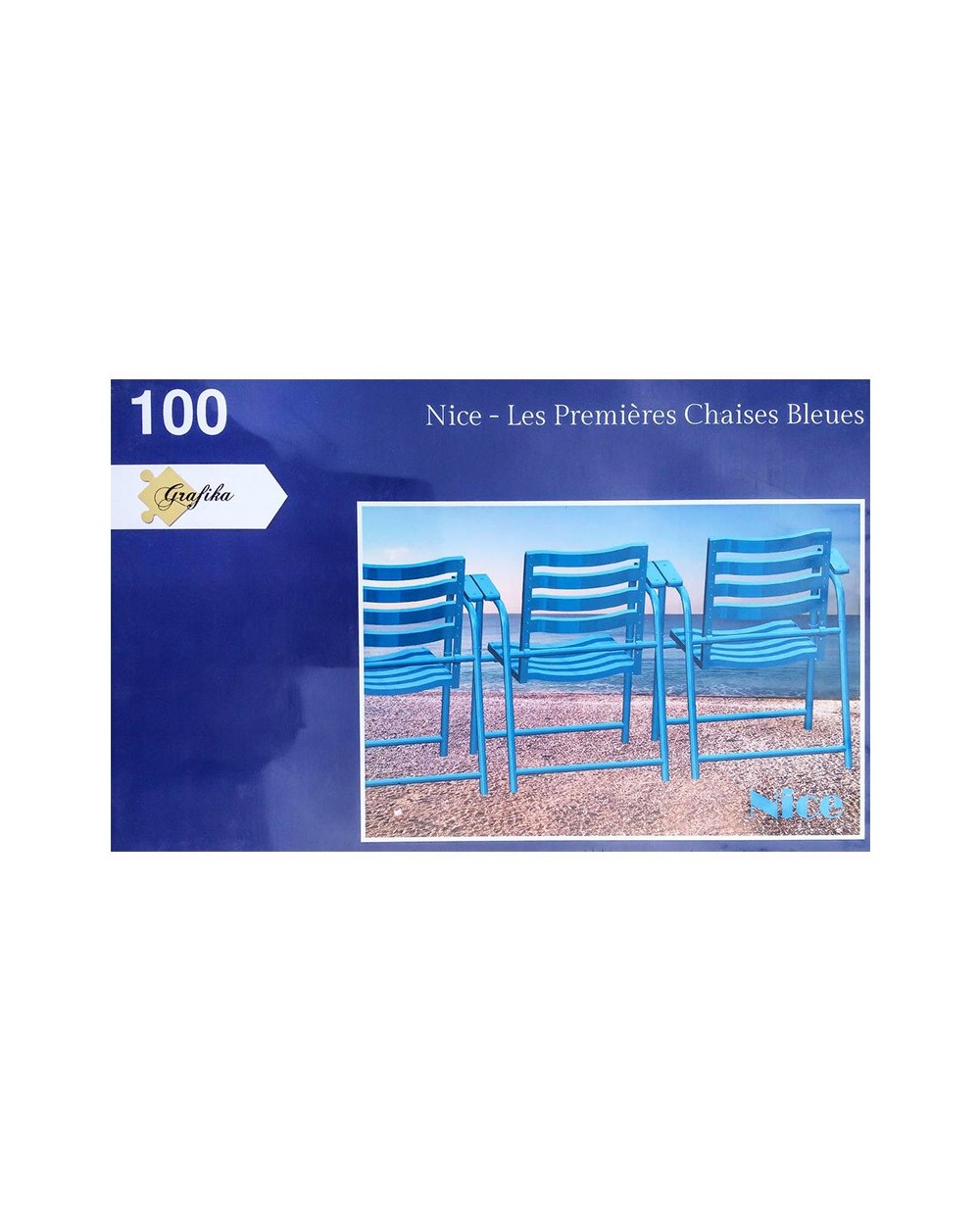 Puzzle Chaise Bleue