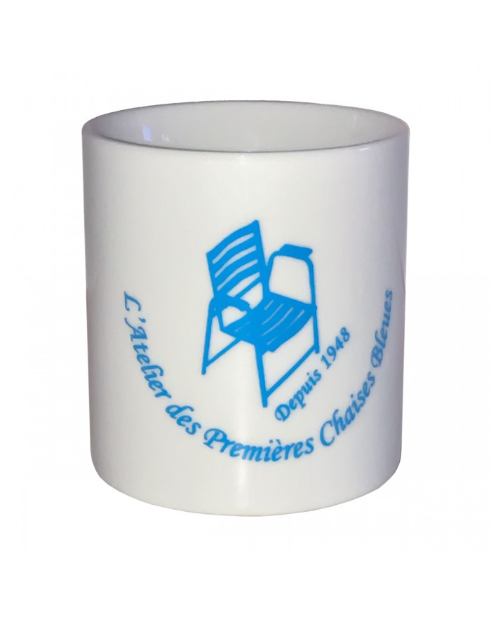 Mug Atelier des Premières Chaises Bleues - Face