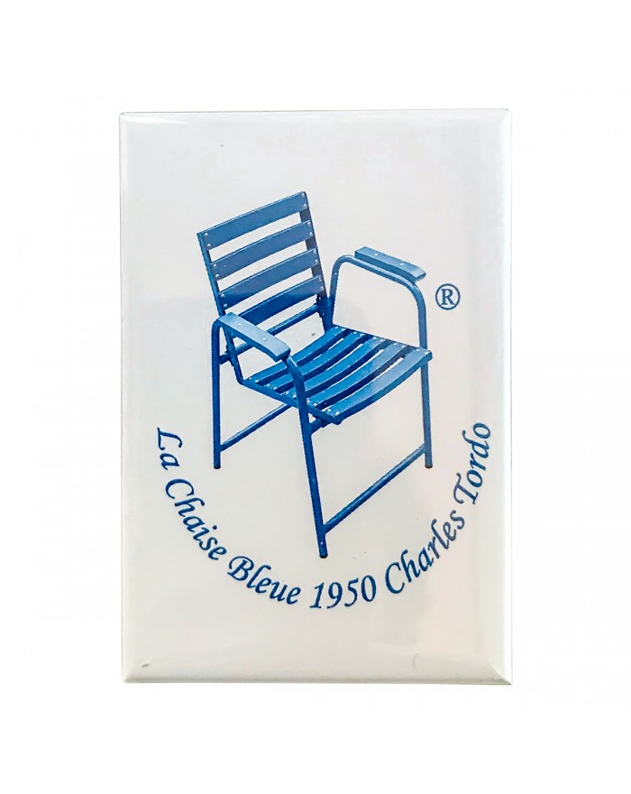 Magnet Chaise Bleue 1950 Charles Tordo